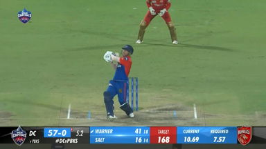 M59: DC vs PBKS – David Warner Six