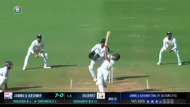 Ranji Trophy  2022/23, GUJARAT vs J & K: Super sixes
