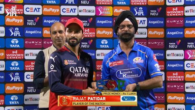 IPL 2025 M21: MI vs RCB - Player of the Match - Rajat Patidar