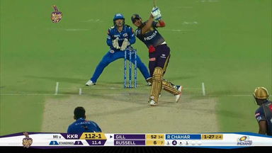 M47: KKR vs MI – Shubman Gill Six