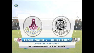 Ranji Trophy 2017-18: Tamil Nadu vs Andhra Pradesh - Day 1 Highlights