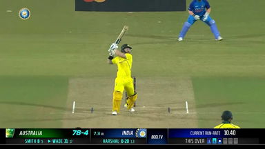 IND vs AUS 2022, 2ND T20I: Matthew Wade  Six
