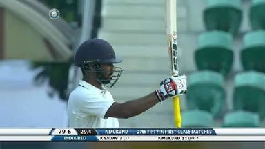 Duleep Trophy 2016-17: India Red vs India Green - India Red 1st Innings highlights