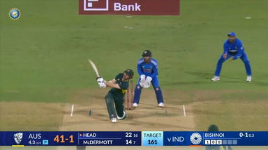 IND vs AUS 2023-24, 5TH T20I: Travis Head Six