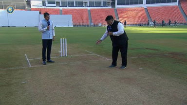 Ranji Trophy  2023/24, Gujarat vs Karnataka Day 3: Pitch report