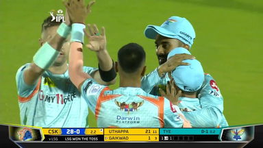 M07: LSG vs CSK – Fall of Wickets