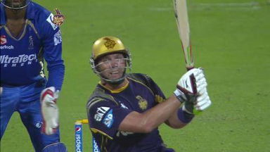 M19: KKR vs RR– Fall of Wickets