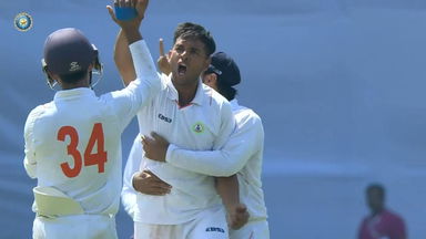 Ranji Trophy 2023/24, Mumbai vs Vidarbha, Final: Mumbai 1st Innings Fall of Wickets