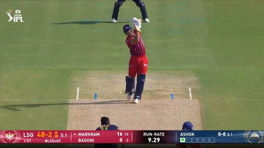 IPL 2026 M19: LSG vs GT - Aiden Markram Six