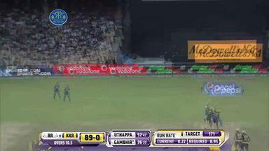 M25: RR vs KKR– Gautam Gambhir 54