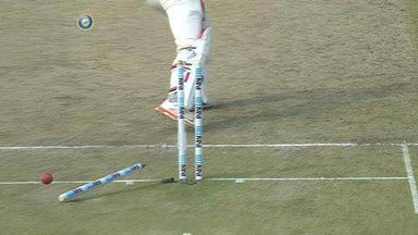 4th Test : IND vs SA  –  Wriddhiman Saha Wicket