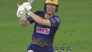 M54: KKR vs RR – Eoin Morgan Six