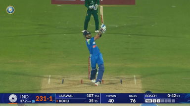 IND vs SA 2025, 3rd ODI: Virat Kohli Six