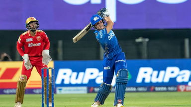 4,6,6,6,6 - Dewald Brevis smashes Rahul Chahar