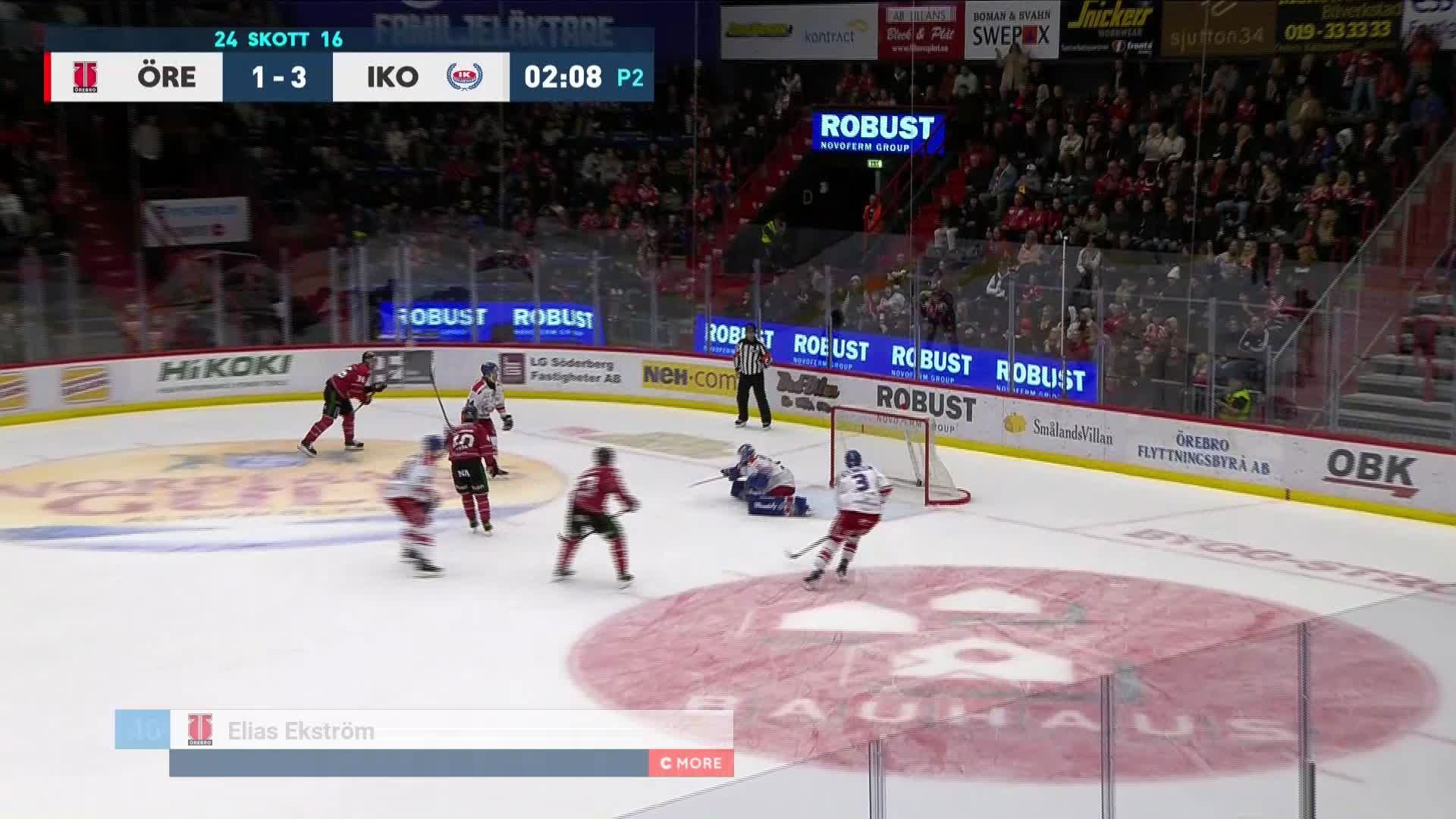 Örebro Hockey - IK Oskarshamn 2-3