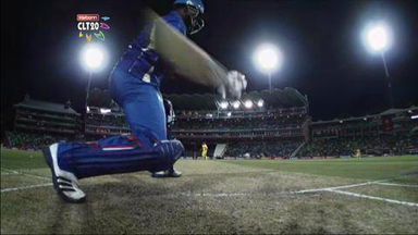 M14: CSK vs MI – Kieron Pollard six