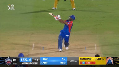 M13: DC vs CSK – Rishabh Pant Six