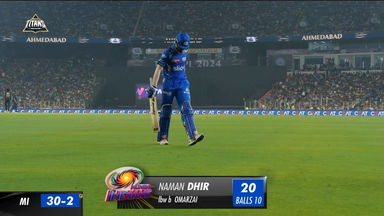 M05: GT vs MI – Naman Dhir Wicket