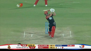 M45: DD vs RCB – AB de Villiers Six