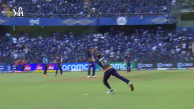 Stunning grab: Umesh pouches superb diving catch to send back Rohit Sharma