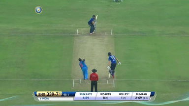 IND vs ENG 2017, 1st ODI : David Willey Six