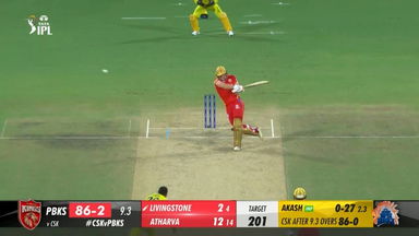 M41: CSK vs PBKS –  Liam Livingstone  Six