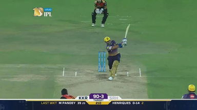 M37: SRH vs KKR – Robin Uthappa Six