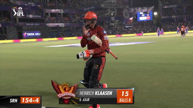 M35: DC vs SRH – Heinrich Klaasen Wicket