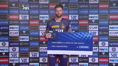 M41: KKR vs DC  – VIVO perfect catch of the match – Lockie Ferguson