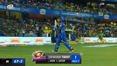 M12: MI vs CSK – Suryakumar Yadav Wicket