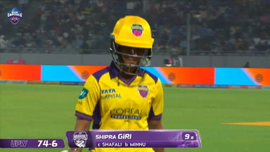 Wicket: Match 20, Delhi Capitals vs UP Warriorz, WPL 2026: Shipra Giri Wicket