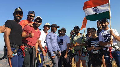 Pune Diary - Trekking with Team India