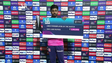 Q1: GT vs RR – CRED Power Player of the Match – Sanju Samson