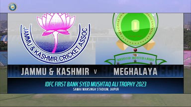 SMAT 2023, J & K vs Meghalaya: Match Highlights