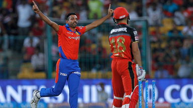 M57: GL vs RCB – Dhawal Kulkarni 4 Wickets
