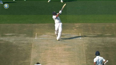 IND vs ENG 2024, 5TH Test: Rohit Sharma Six
