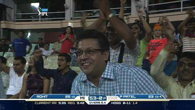 M5: KKR vs MI – Parthiv Patel Wicket