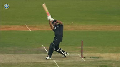 IND vs NZ 2026, 1st ODI: Daryl Mitchell Six