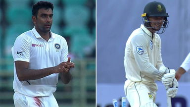 Ashwin outfoxes de Kock with a ripper