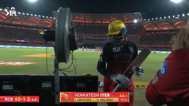 IPL 2026 M67: SRH vs RCB - Venkatesh Iyer Wicket