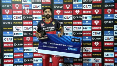 M39: KKR vs RCB – CRED Power Player of the Match – Mohammed Siraj