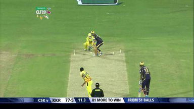 CLT20 2014 M1: KKR vs CSK  –   Ryan ten Doeschate 50*