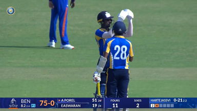 Vijay Hazare Trophy 2025-26, Bengal vs Chandigarh: Abishek Porel sets the tone with a superb 106(84)
