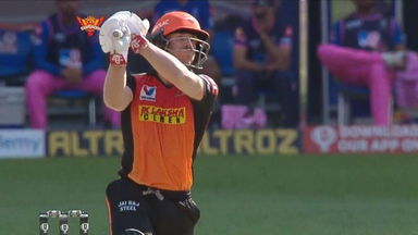 M26: SRH vs RR – David Warner Six