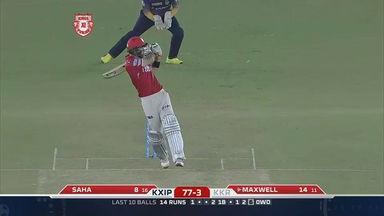 M49: KXIP vs KKR – Glenn Maxwell Six