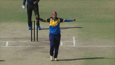 Captain Mani Niharika's impressive 3/40