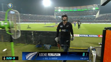 IND vs  NZ 2023, 1ST ODI: Lockie Ferguson  Wicket
