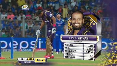 M51: MI vs KKR – Yusuf Pathan 52