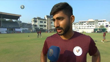 Ranji Trophy 2019-20: Gujarat  vs Goa, QF1 - Chintan Gaja Interview