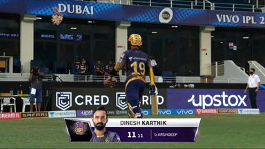 M45: KKR vs PBKS – Dinesh Karthik Wicket